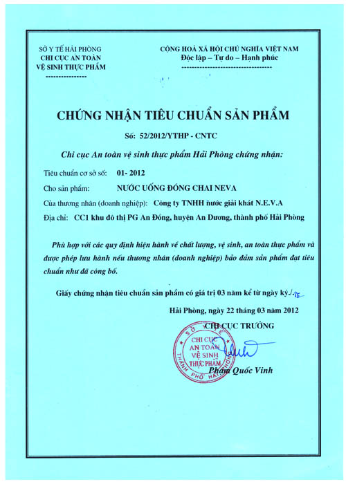 Tieu chuan san pham Neva.jpg